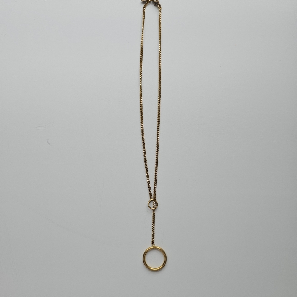 Choker Gold Bronze Necklace - Picture 4 of 4